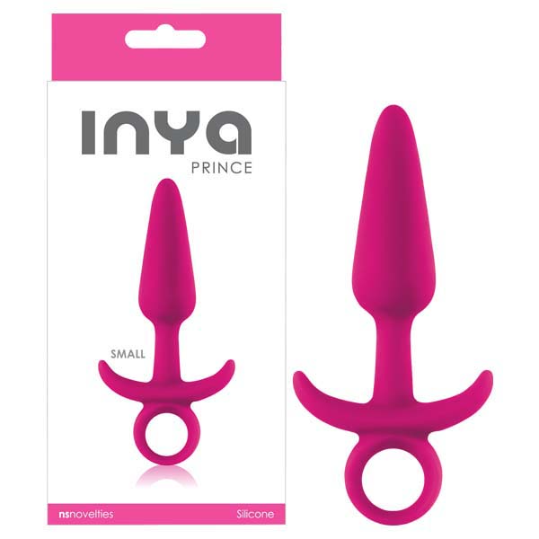 NS Novelties INYA Prince slim tapered silicone butt plug small - ClubX Australia